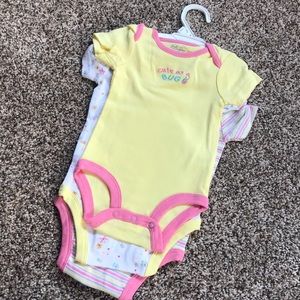 First Moments Bodysuit 4 Pack
